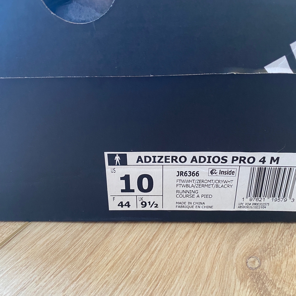 Adidas Adizero PRO 4  - Men Size 10 - Picture 5 of 8